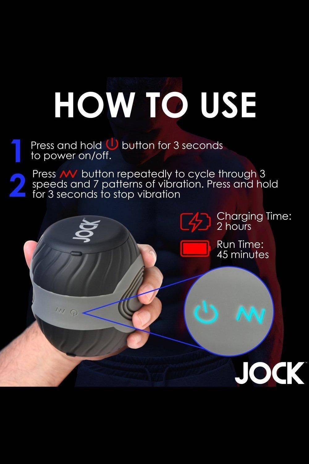 10X Vibrating & Squeezing Masturbator - Sex On the Go