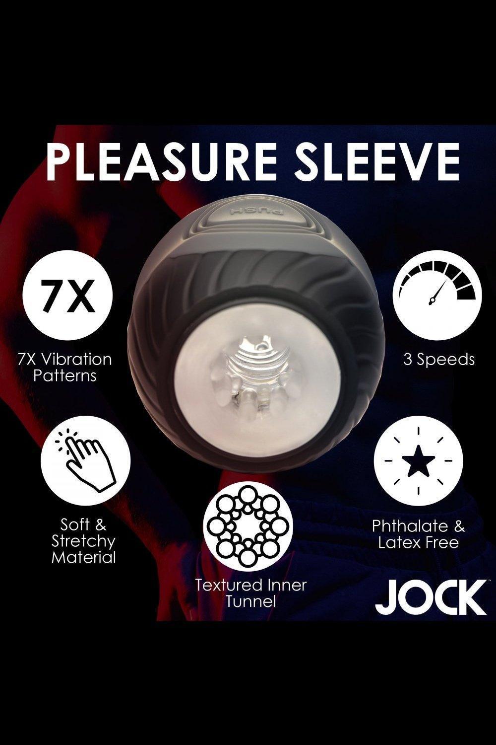 10X Vibrating & Squeezing Masturbator - Sex On the Go