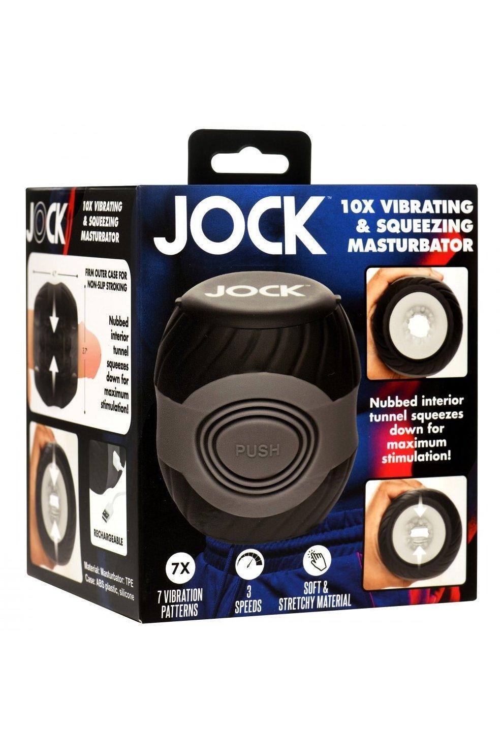 10X Vibrating & Squeezing Masturbator - Sex On the Go