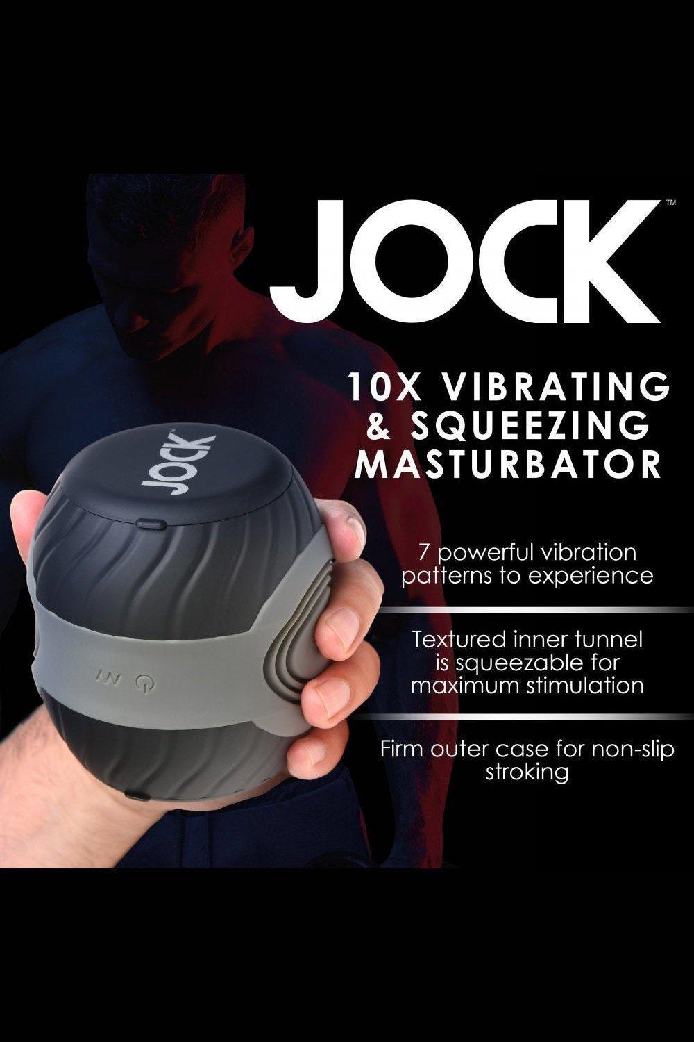 10X Vibrating & Squeezing Masturbator - Sex On the Go