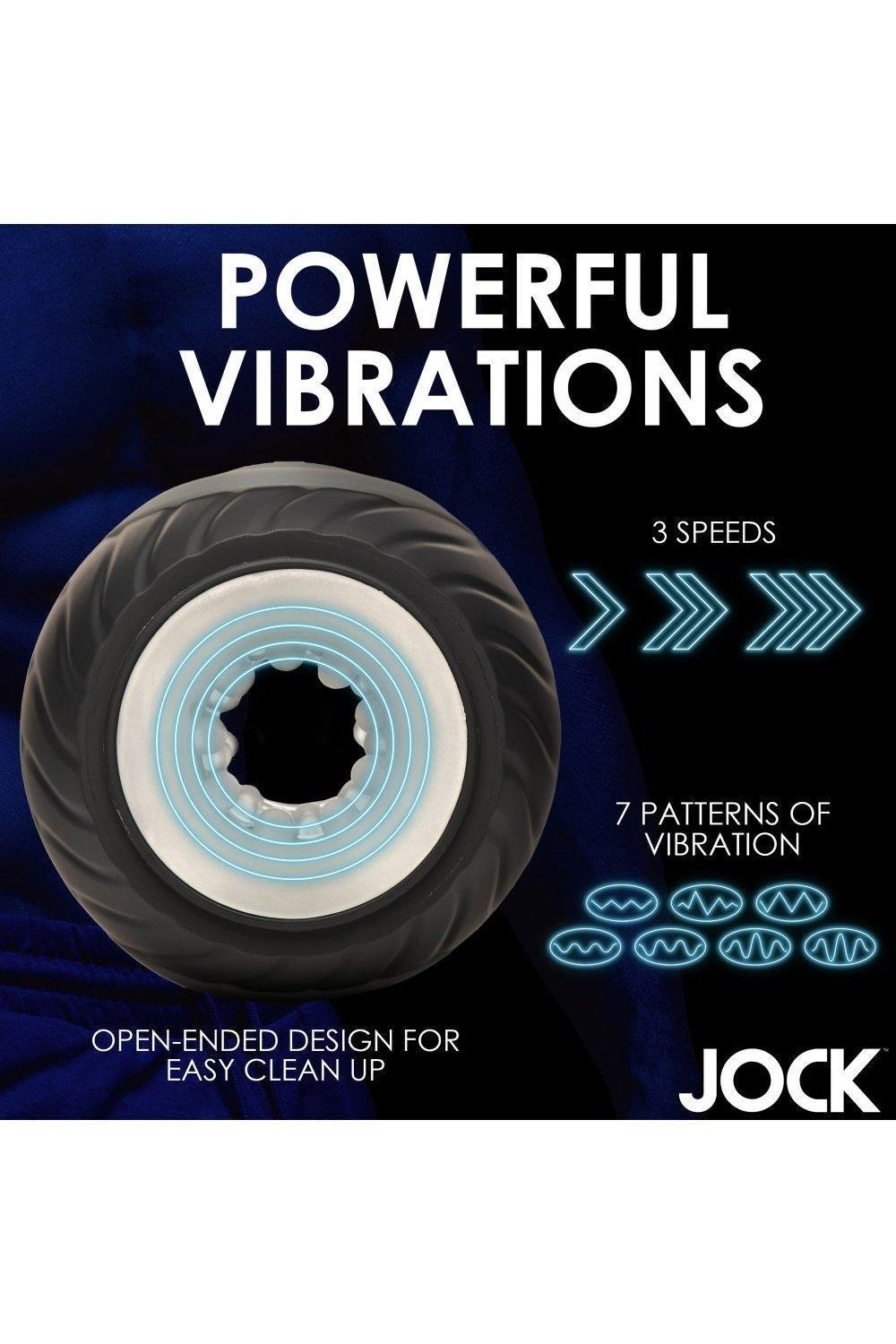 10X Vibrating & Squeezing Masturbator - Sex On the Go