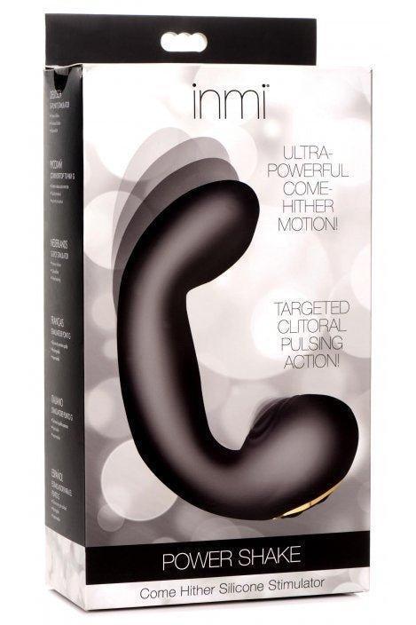 Power Shake Come Hither Silicone Stimulator - Sex On the Go