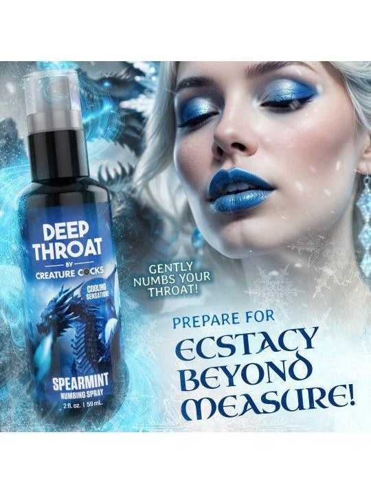 Deep Throat Spearmint Numbing Spray - Sex On the Go