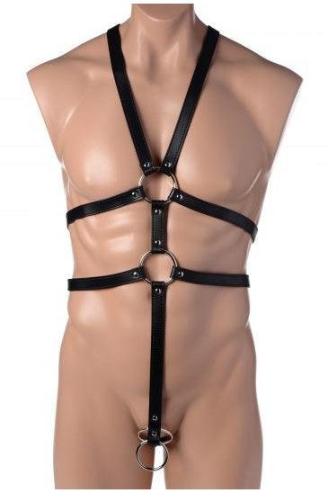 Male Full Body Harness - Sex On the Go