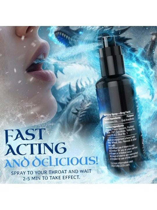 Deep Throat Spearmint Numbing Spray - Sex On the Go