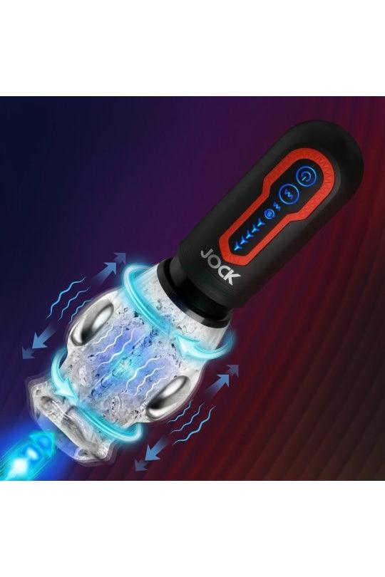 Male stroker toy with realistic texture for solo pleasure