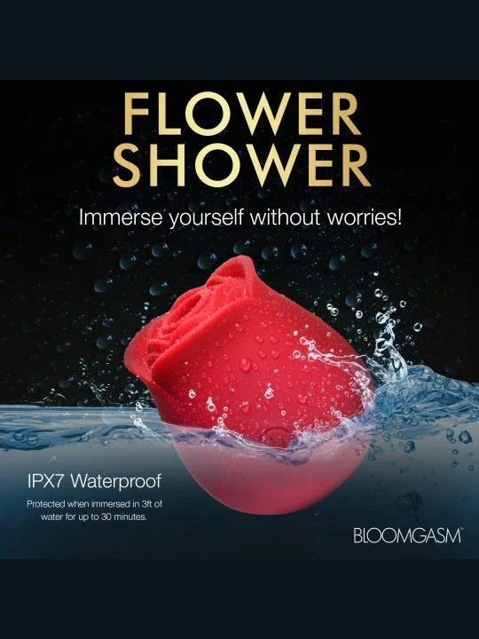 The Perfect Rose Clitoral Stimulator - Red or Pink - Sex On the Go