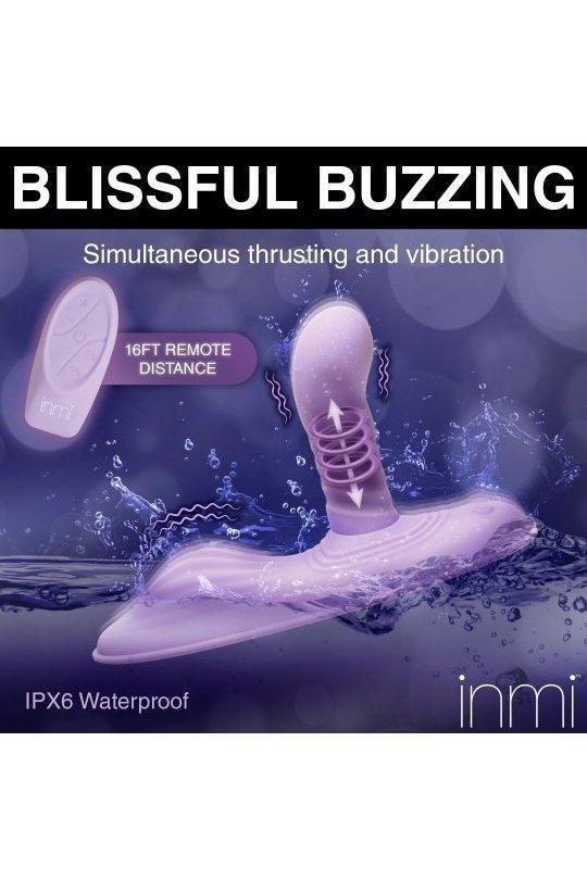 Thrust n' Grind Thrusting and Vibrating Silicone Sex Grinder - Sex On the Go
