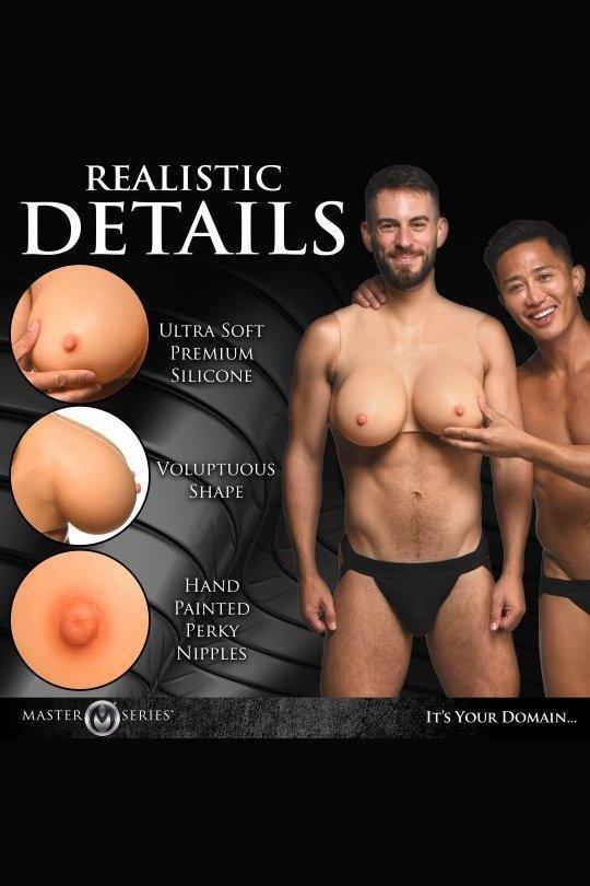 Perky Pair G-Cup Wearable Silicone Breasts - Sex On the Go