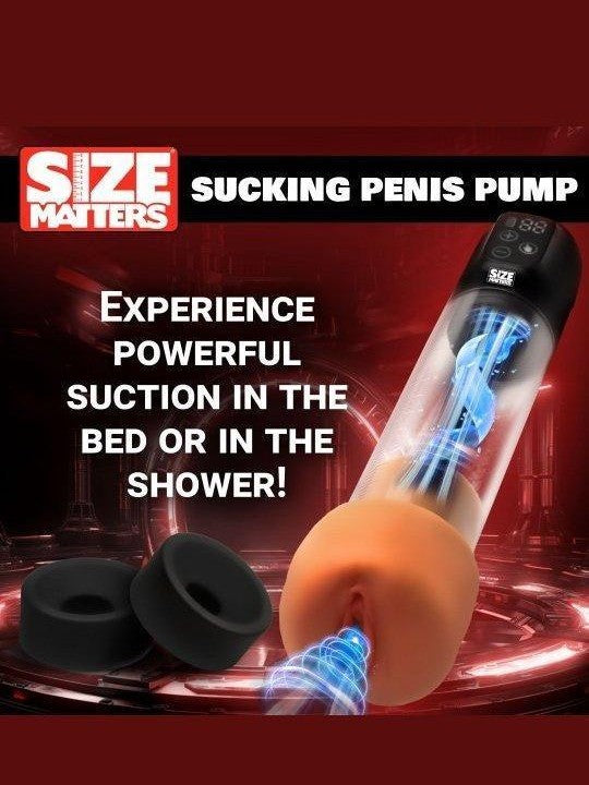 Sucking Penis Pump with Attachments - Sex On the Go