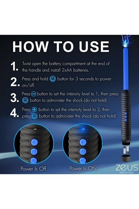 Shock Rod Zapping Wand - Sex On the Go