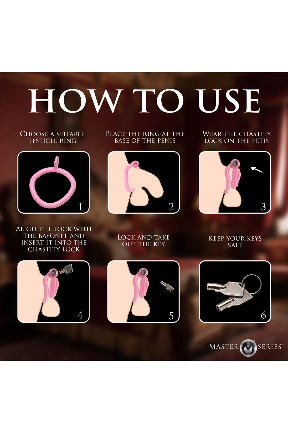 Pussification Vulva Chastity Cage - Sex On the Go