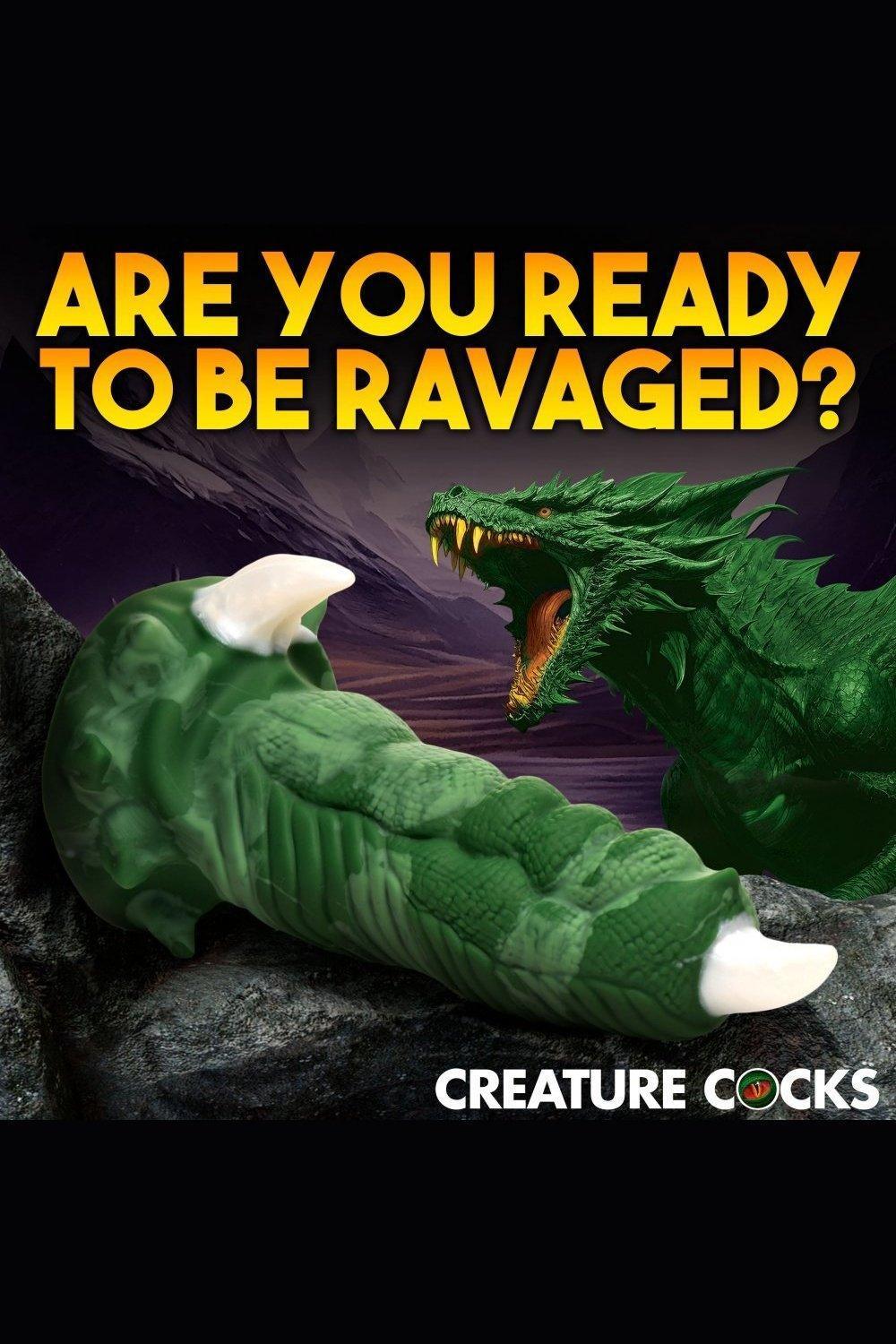 Large Dragon Claw Silicone Dildo - Sex On the Go