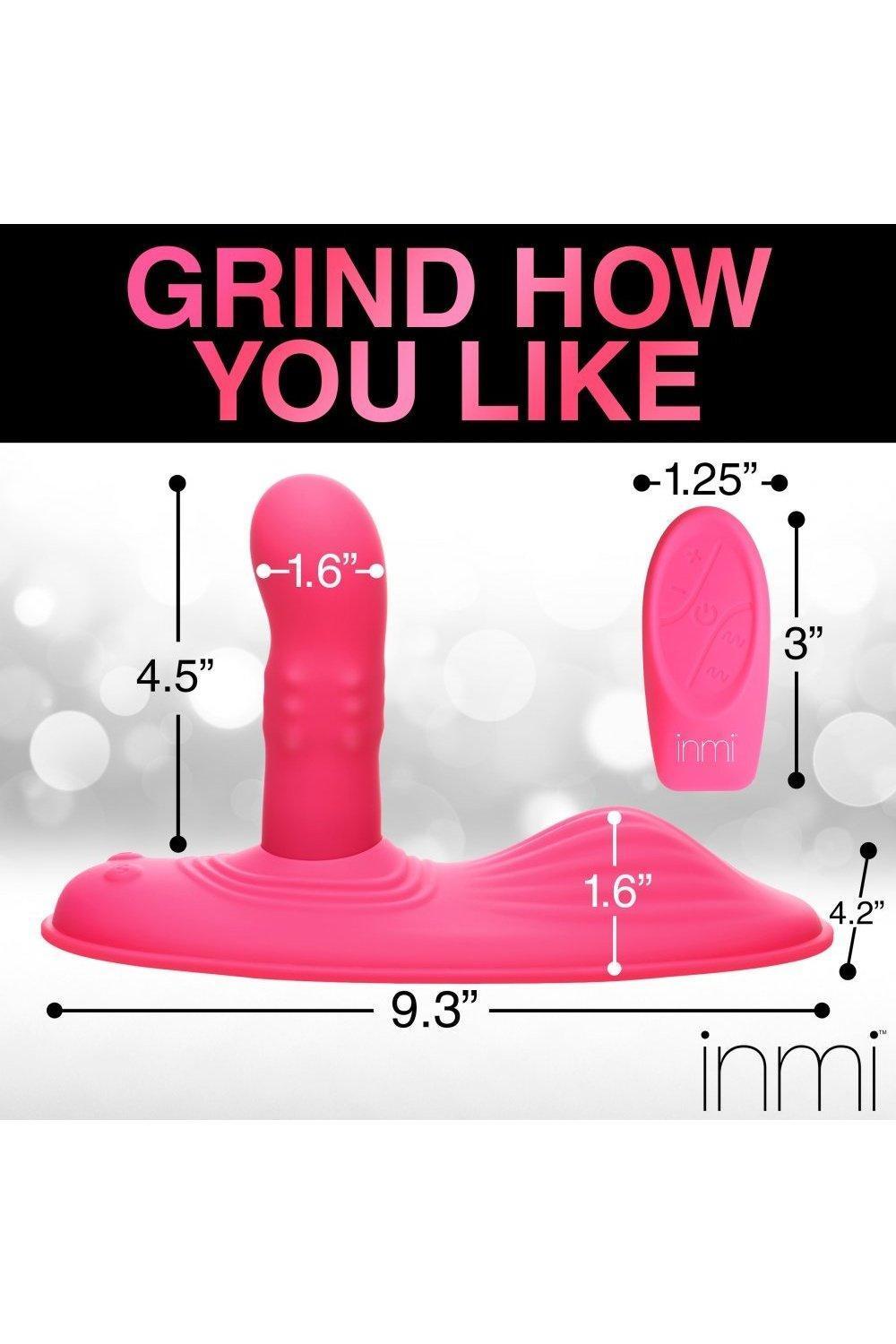 Spin n' Grind Rotating and Vibrating Silicone Sex Grinder - Sex On the Go