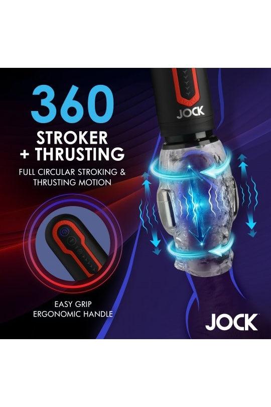 Male stroker toy with realistic texture for solo pleasure