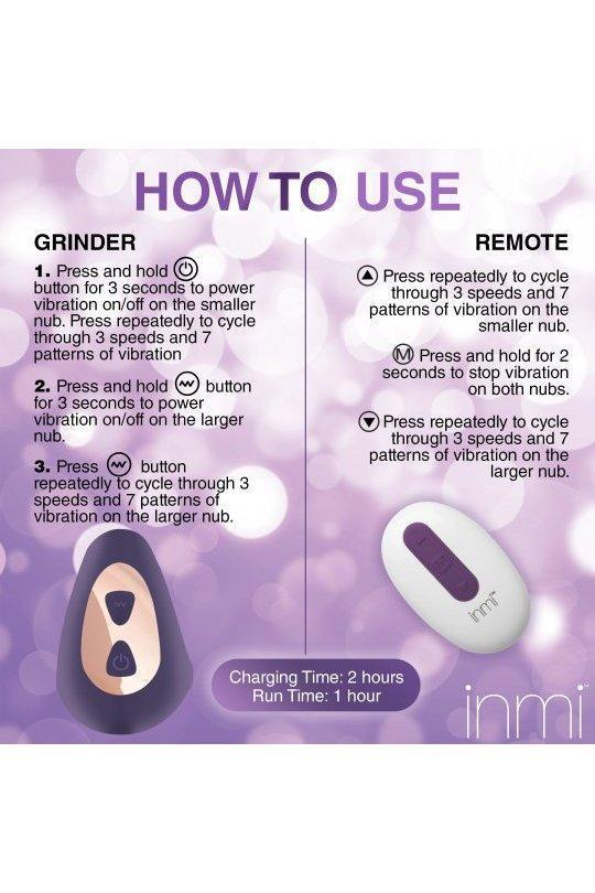 Ride n' Grind 10 X Vibrating Silicone Sex Grinder - Sex On the Go