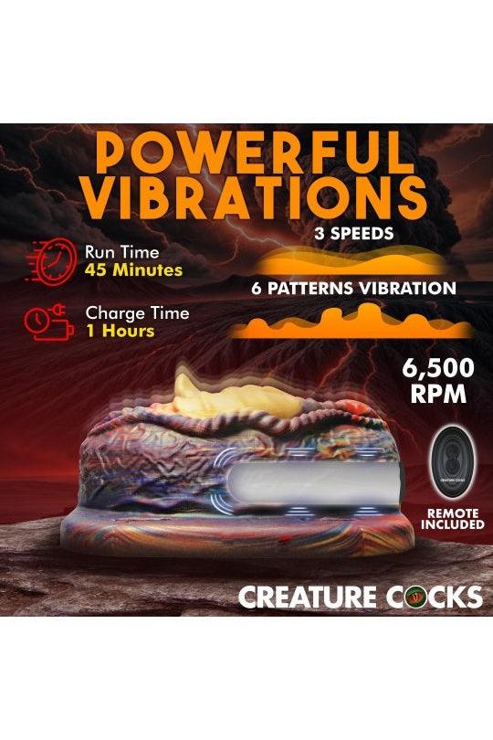 Hell's Angel Vibrating Silicone Grinder - Sex On the Go