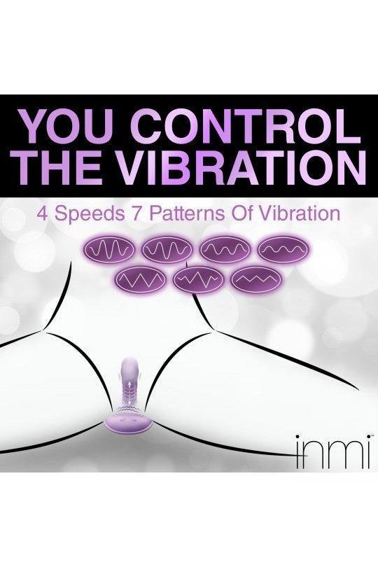 Thrust n' Grind Thrusting and Vibrating Silicone Sex Grinder - Sex On the Go