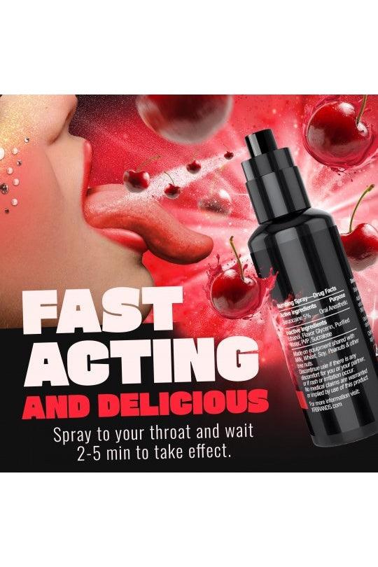 Deep Throat Cherry Numbing Spray - Sex On the Go