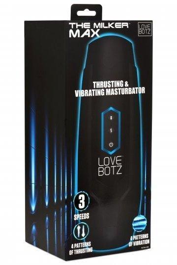The Milker Max Thrusting and Vibrating Masturbator - Sex On the Go