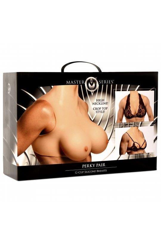 Perky Pair G-Cup Wearable Silicone Breasts - Sex On the Go