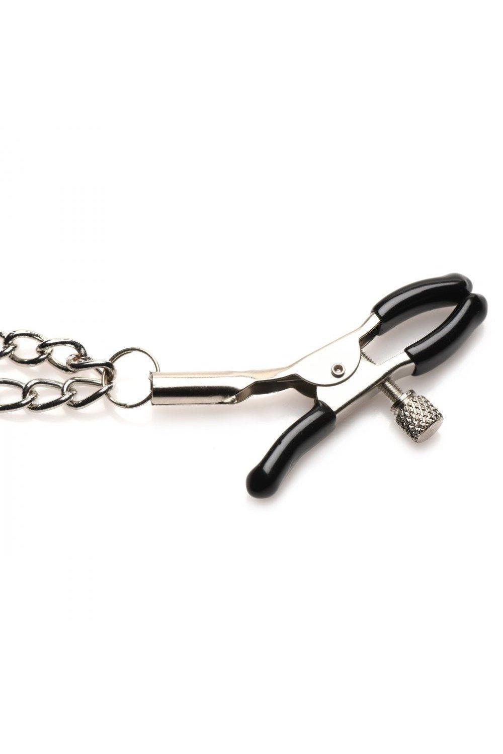 Daggers Double Chain Nipple Clamps - Sex On the Go