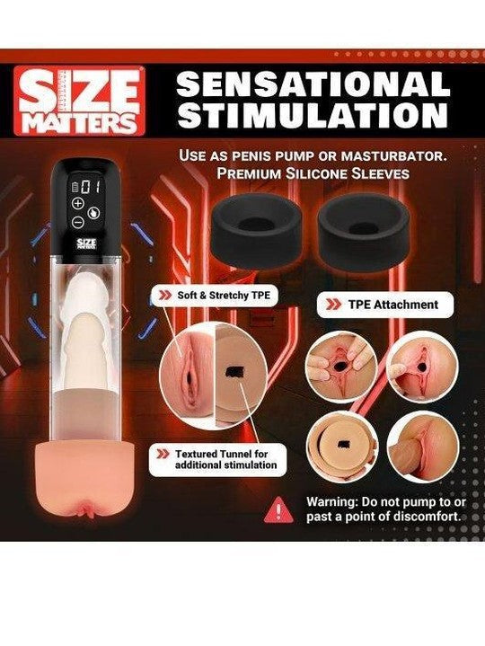 Sucking Penis Pump with Attachments - Sex On the Go