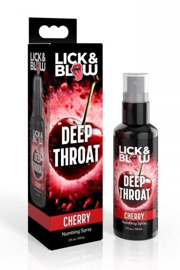 Deep Throat Cherry Numbing Spray - Sex On the Go
