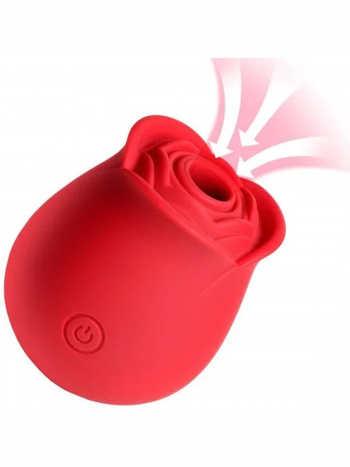The Perfect Rose Clitoral Stimulator - Red or Pink - Sex On the Go