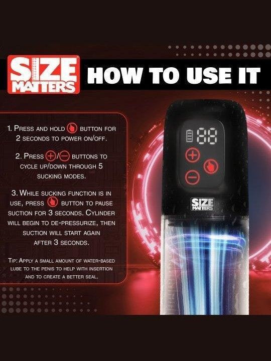 Sucking Penis Pump with Attachments - Sex On the Go