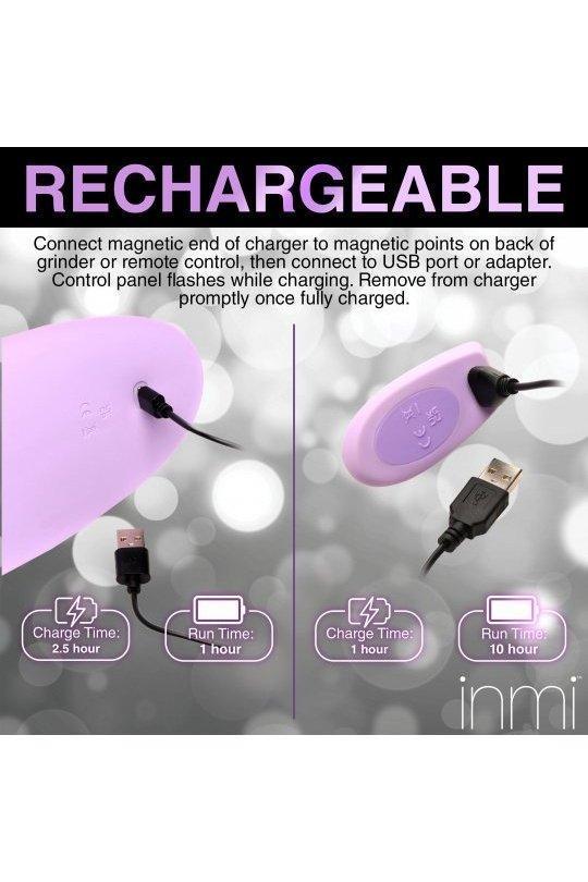 Thrust n' Grind Thrusting and Vibrating Silicone Sex Grinder - Sex On the Go