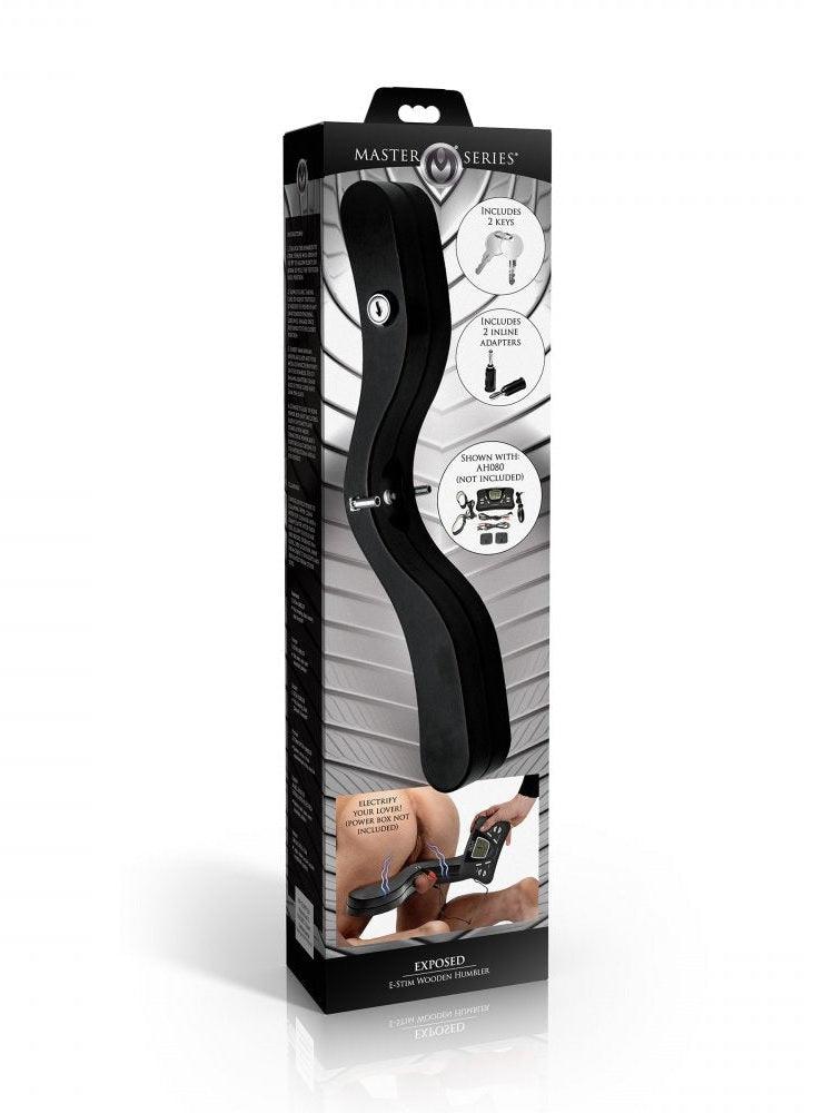 Exposed E-Stim Wooden Humbler - Sex On the Go