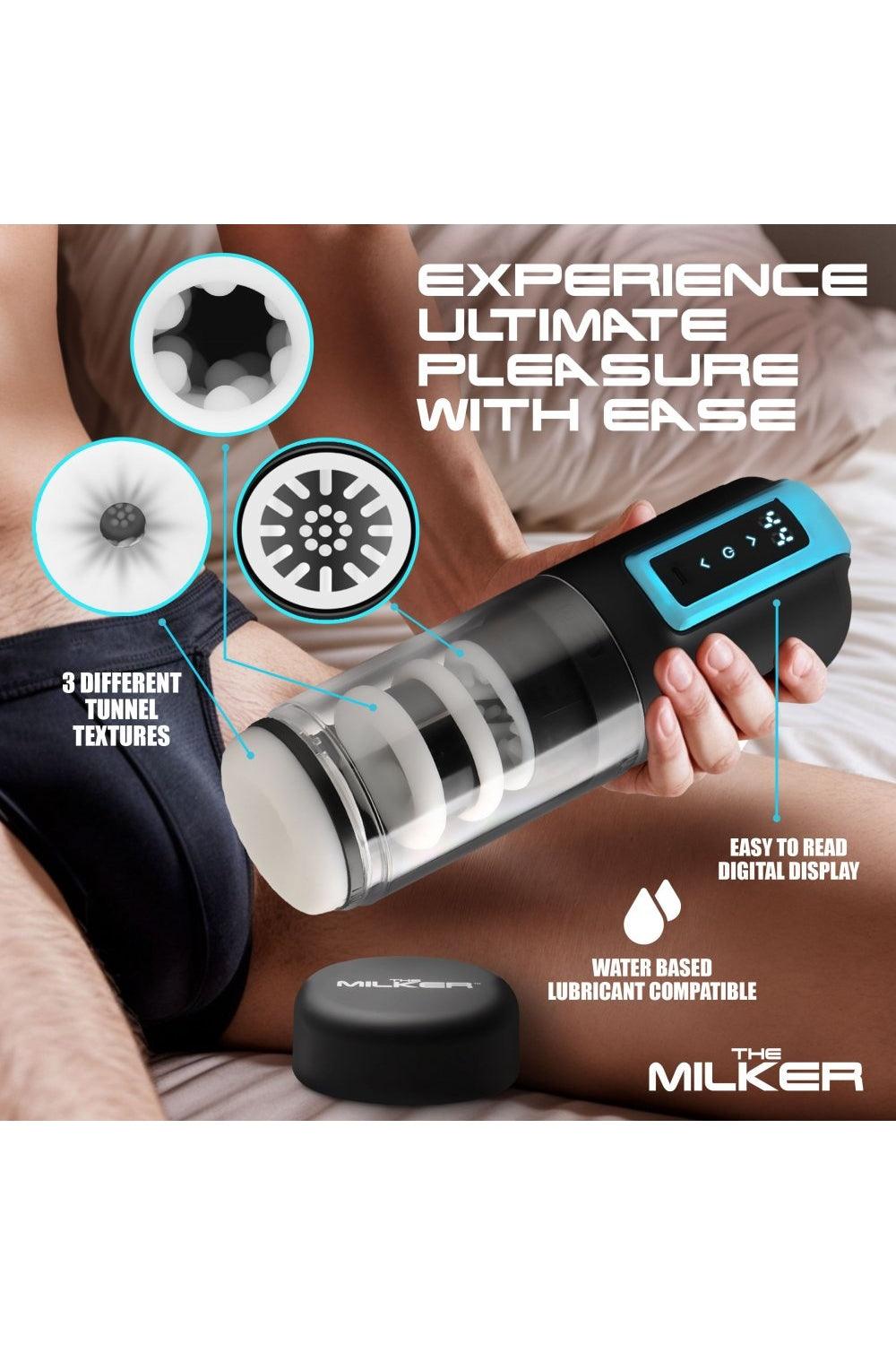 The Milker Roto-Stroke Thrusting and Rotating Masturbator - Sex On the Go