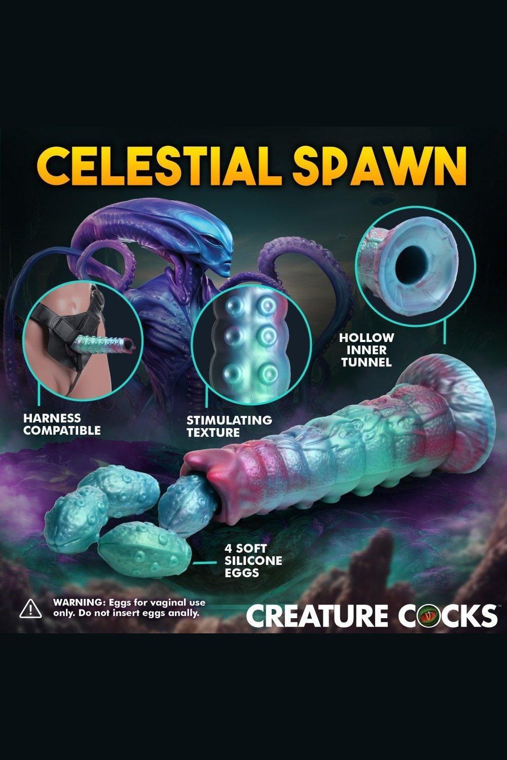 Galactic Breeder Ovipositor Silicone Dildo - Sex On the Go