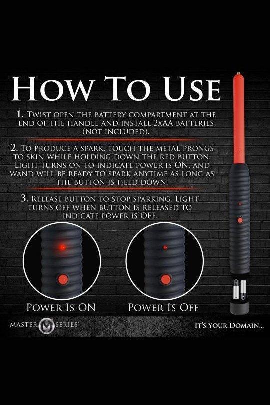 Spark Rod Zapping Wand - Sex On the Go