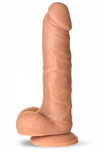 Easy Riders 7 Inch Silicone Dildo with Balls - Medium or Light - Sex On the Go
