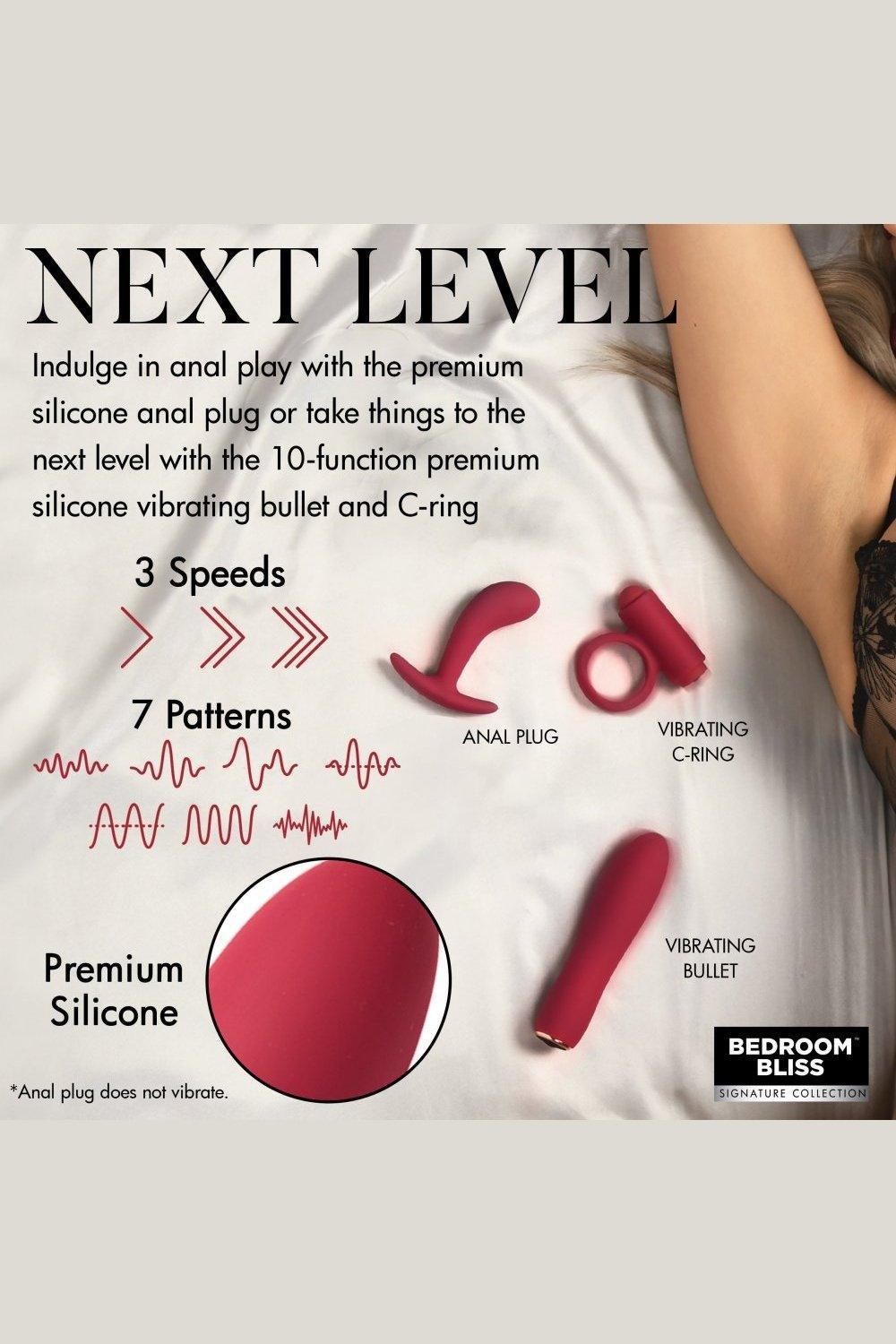 Lover's Deluxe Bondage Massage Set - Sex On the Go