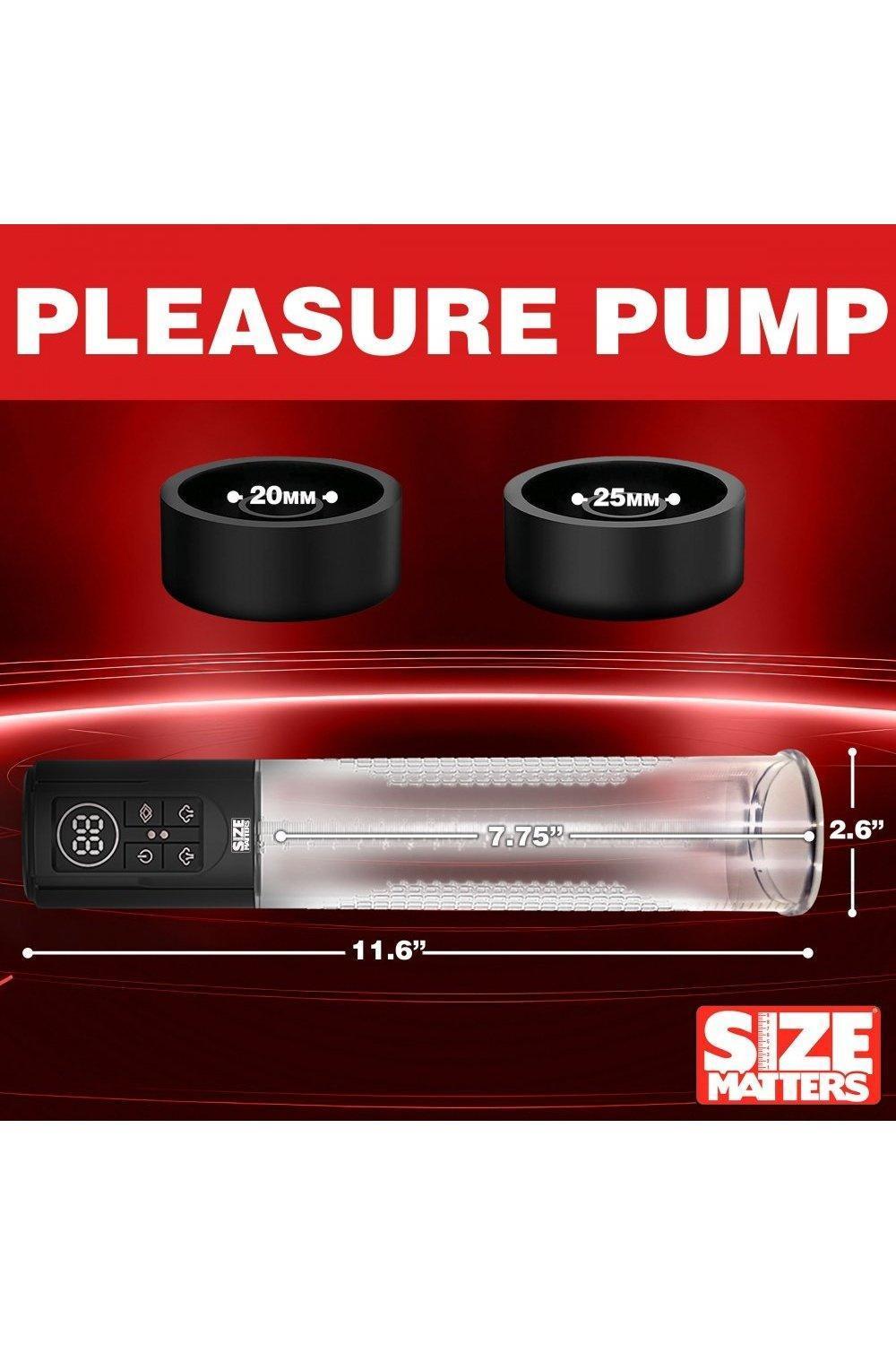 Sucking Penis Pump with Digital Display - Sex On the Go