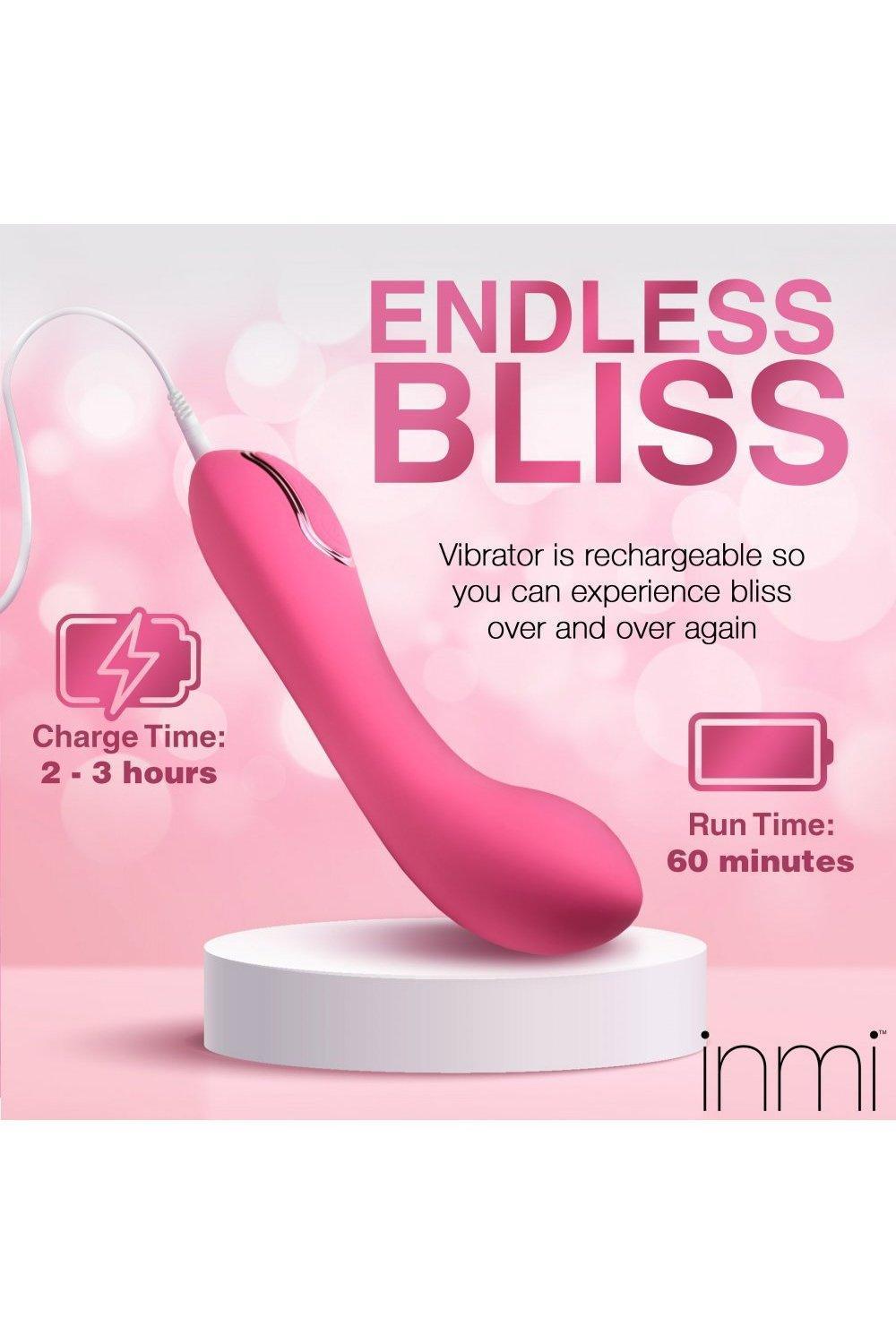 Extreme-G Inflating G-spot Silicone Vibrator - Sex On the Go
