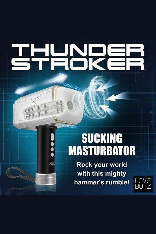 Thunder Stroker Sucking Masturbator - Sex On the Go