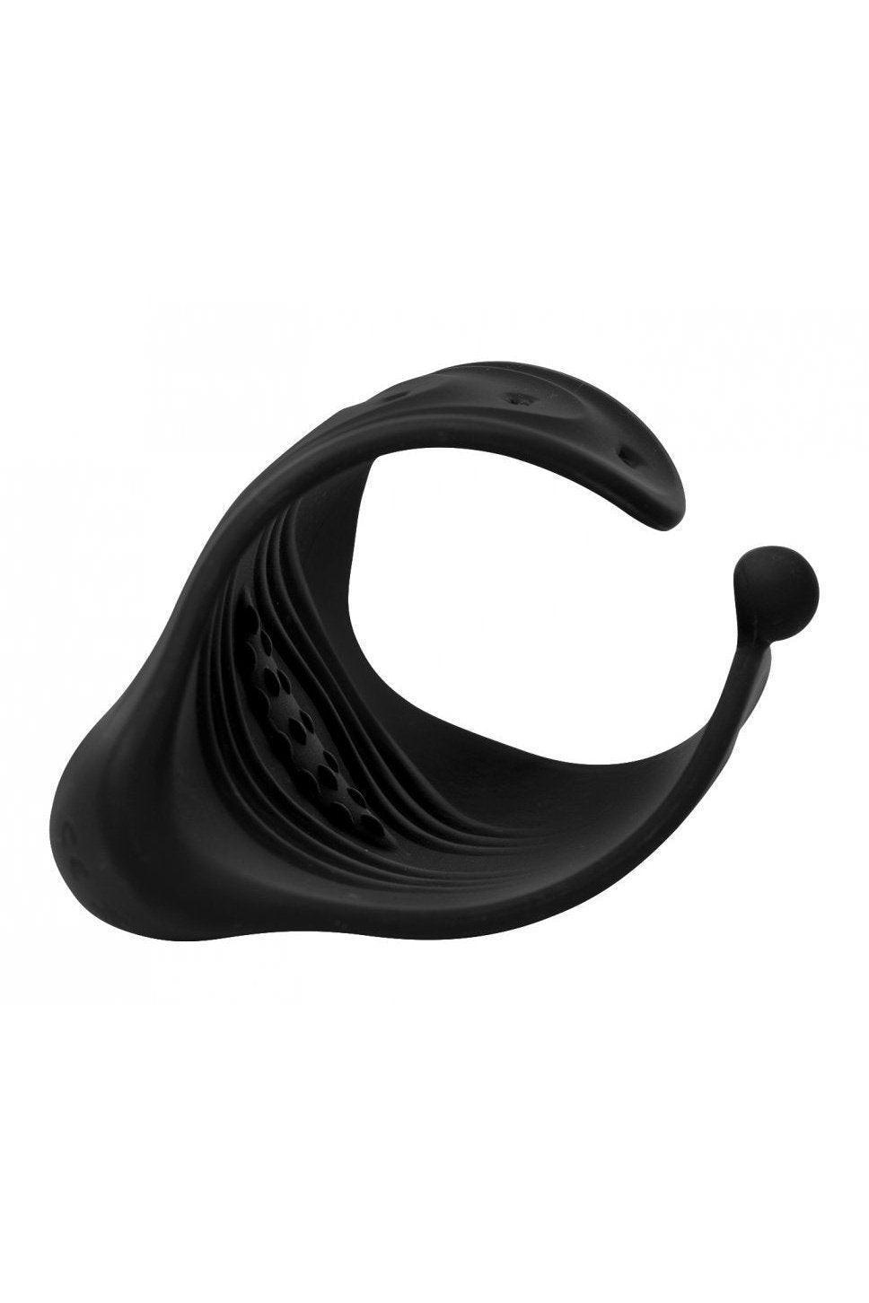 10X Pleasure Stroke Vibrating Silicone Penis Sleeve - Sex On the Go