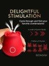 The Perfect Rose Clitoral Stimulator - Red or Pink - Sex On the Go
