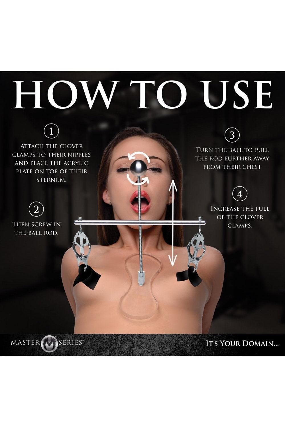 Tower of Pain Nipple Clamps - Sex On the Go