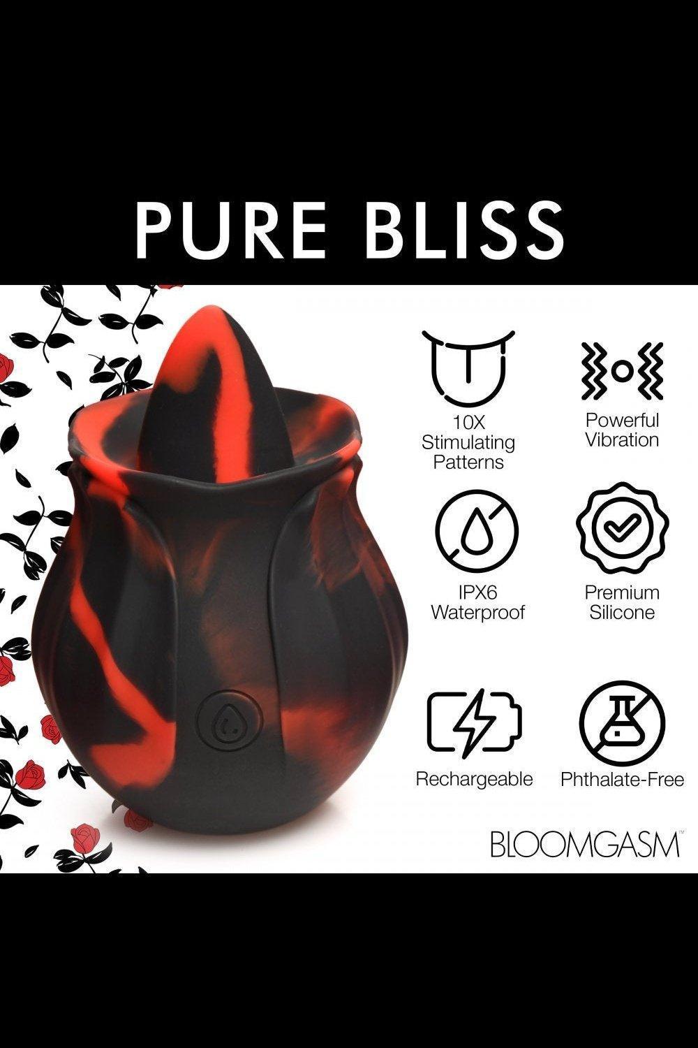 Black Kiss Rimming Rose - Sex On the Go