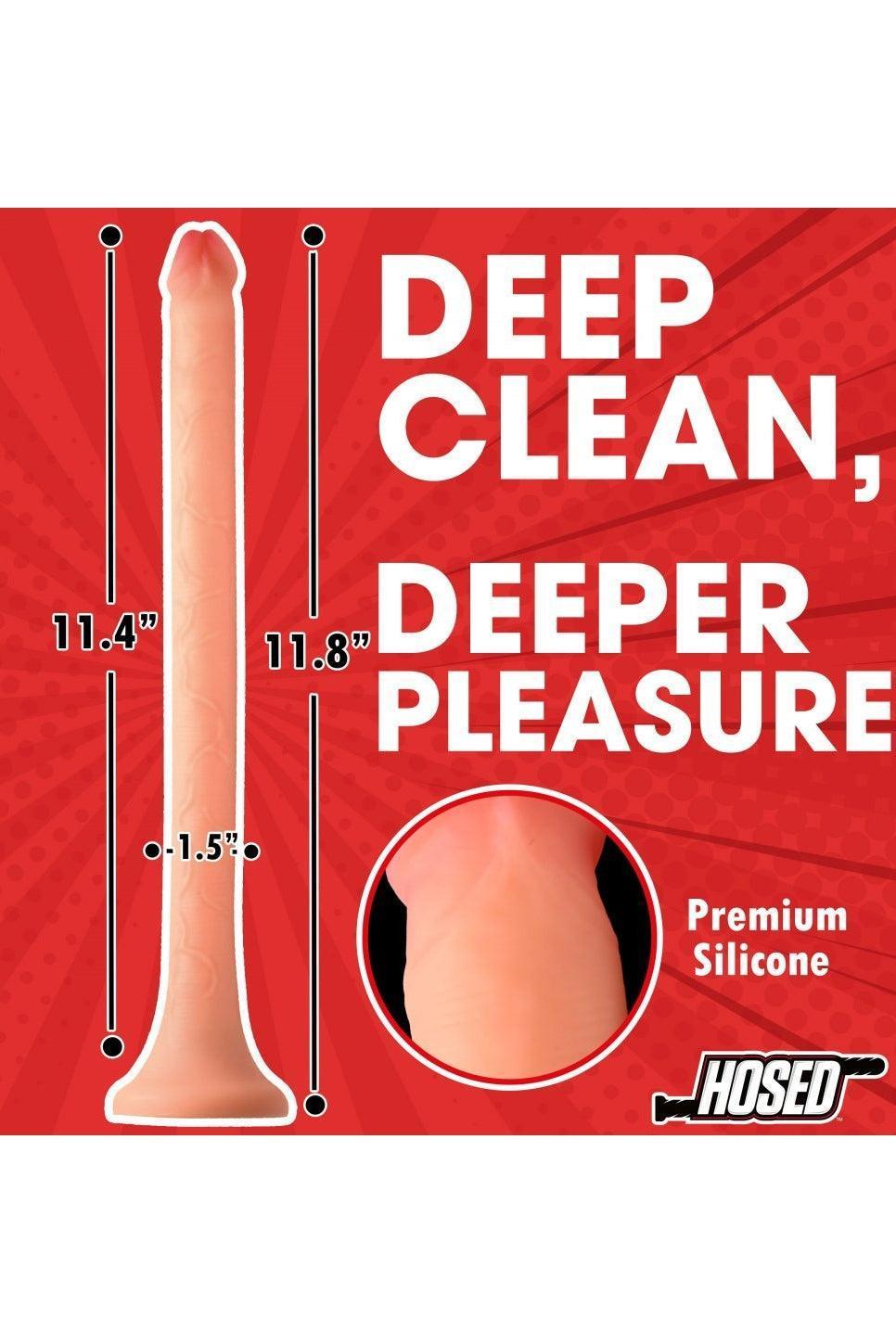 12" Slim Silicone Enema Hose - Sex On the Go