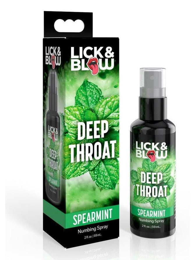 Deep Throat Mint Numbing Spray - Sex On the Go
