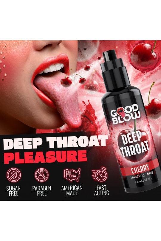 Deep Throat Cherry Numbing Spray - Sex On the Go