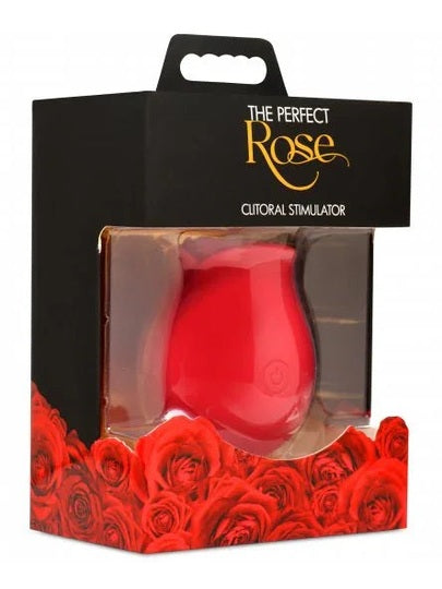 The Perfect Rose Clitoral Stimulator - Red or Pink - Sex On the Go
