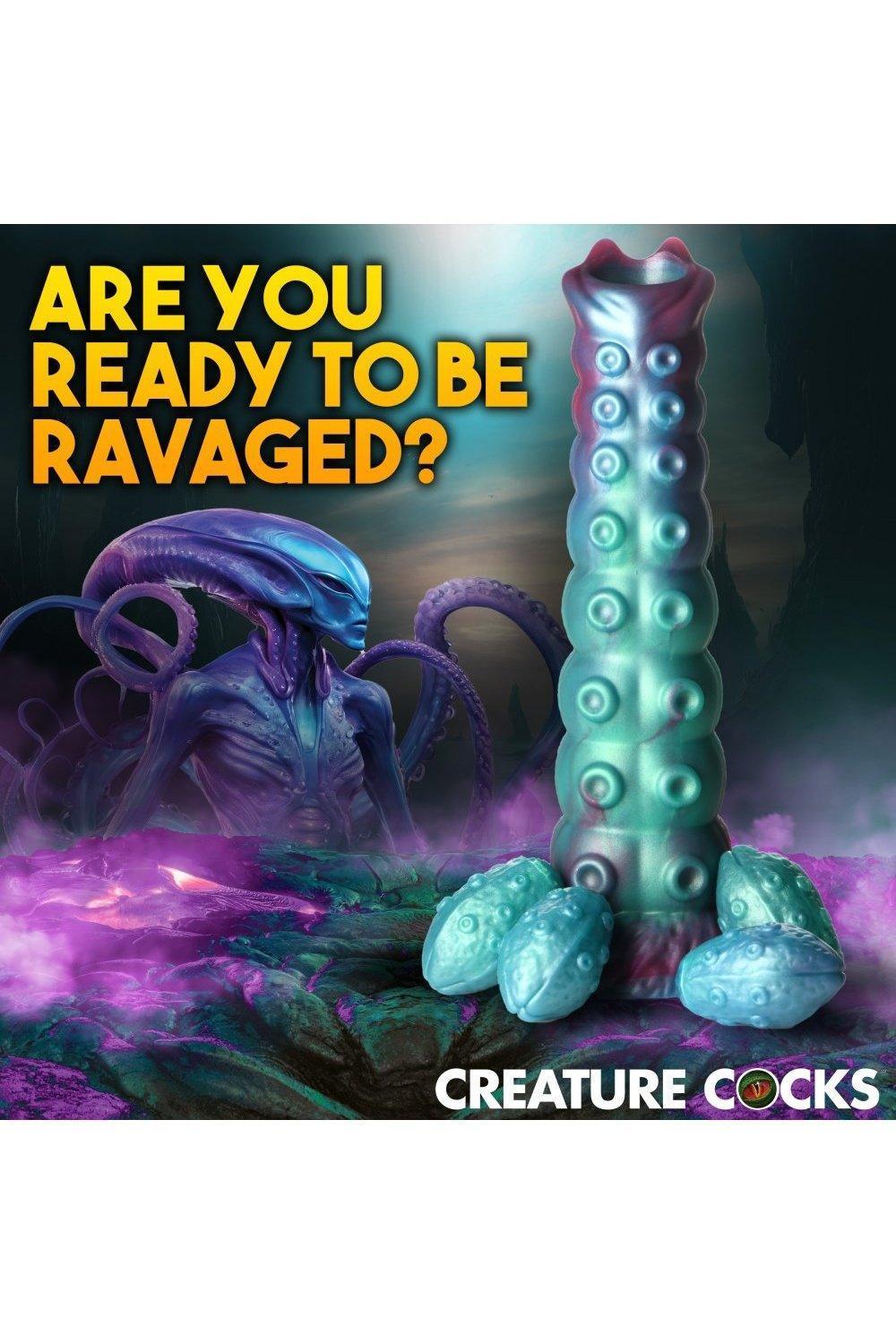 Galactic Breeder Ovipositor Silicone Dildo - Sex On the Go
