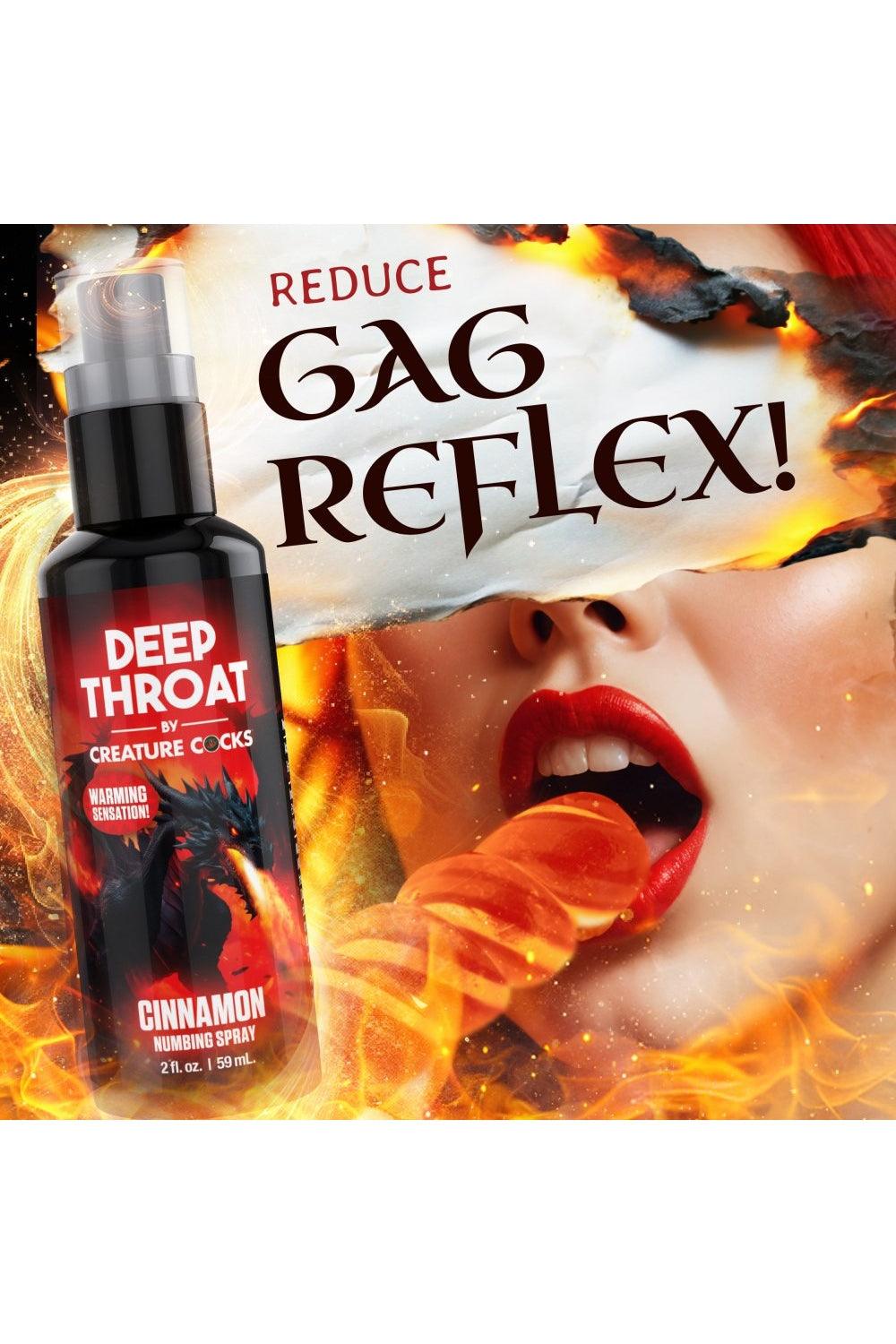 Deep Throat Cinnamon Numbing Spray - Sex On the Go